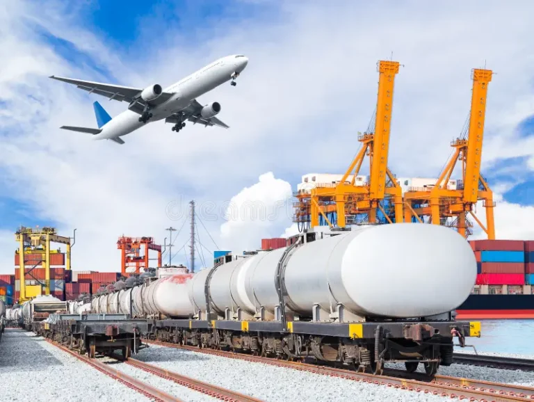 freight-train-oil-fuel-transport-cargo-plane-container-ship-working-crane-loading-bridge-88794163
